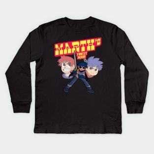 Marth's Finest Hour Kids Long Sleeve T-Shirt